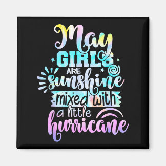 Aimant Les Filles De Mai Sont Du Soleil Mélangé À Un Peti