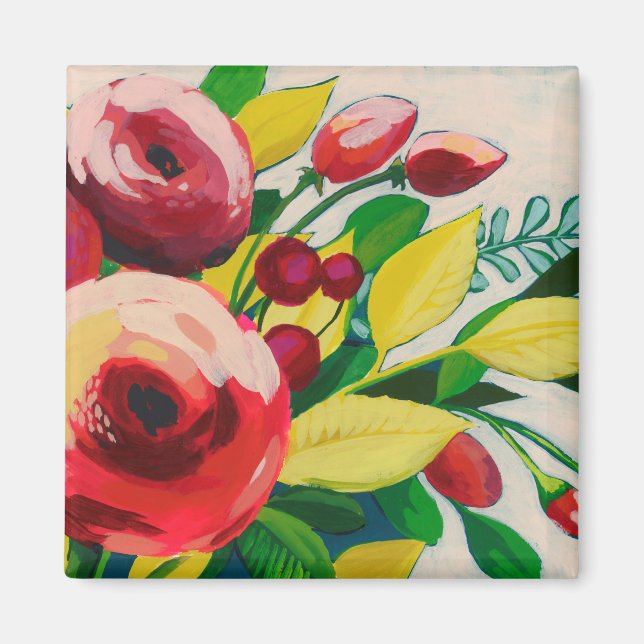 Aimant Les fleurs vivaces (Devant)