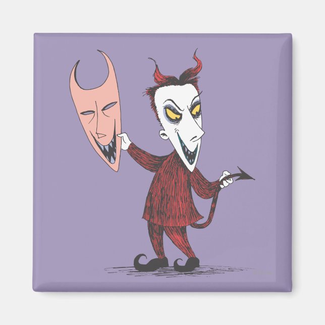 Aimant Les Garçons d'Oogie | Masque de verrouillage (Devant)