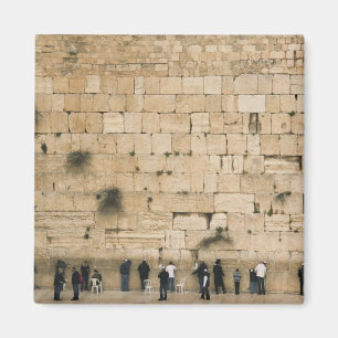 Aimant Les gens prient au mur des lamentations