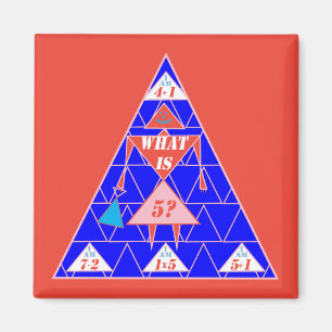 Aimant Les Geometrics-Magnet-Triangle-Age 5