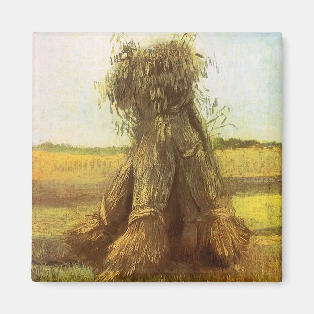 Aimant Les grains du blé par Vincent van Gogh (Devant)