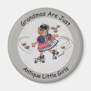 Aimant Les Grand-Mères Ne Sont Que Des Petites Filles Anc