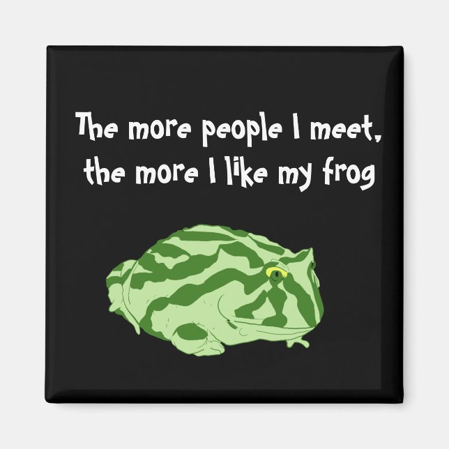 Aimant Les Grenouilles Pacman Meilleures Que Les Gens ? (Devant)