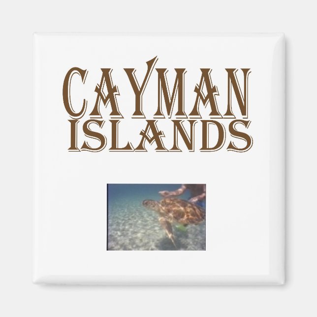 Aimant Les îles Cayman (Devant)