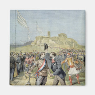 Aimant Les Jeux Olympiques à Athènes