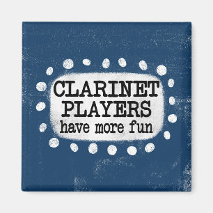 Aimant Les Joueurs Clarinet Ont Plus Amusant Réfrigérateu