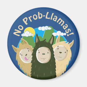 Aimant Les lamas n'ont aucun Prob-Lama