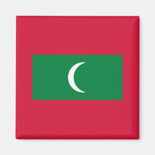 Aimant Les Maldives - drapeau national maldivien