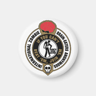 Aimant Les mangeurs de cerveaux zombies internationaux an