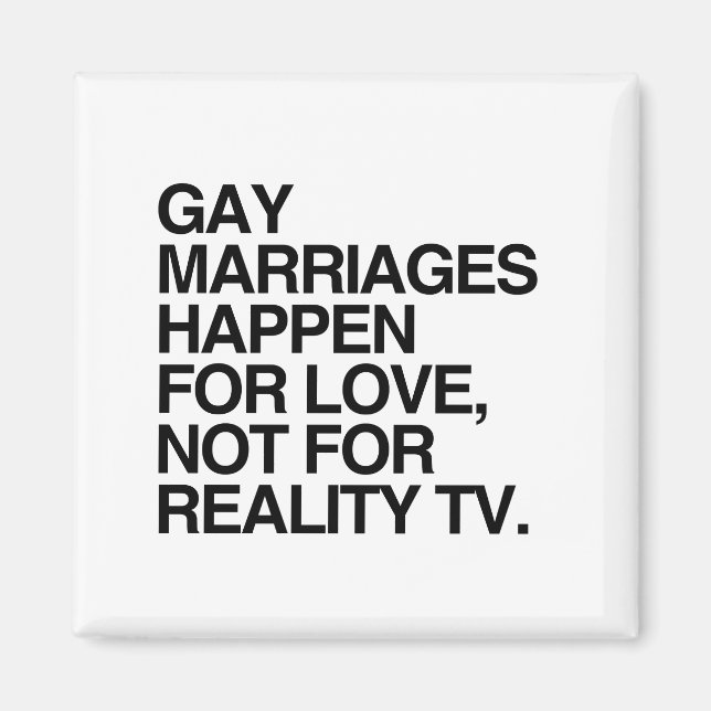 AIMANT LES MARIAGES GAY SE PRODUISENT POUR L'AMOUR (Devant)