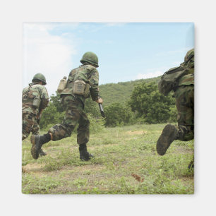 Aimant Les marines thaïlandaises royales se précipitent