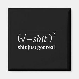 Aimant Les maths drôles sont devenues réalité, équation m