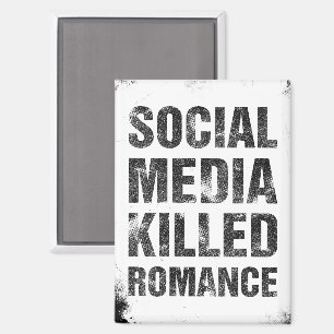 Aimant Les médias sociaux ont tué la romance