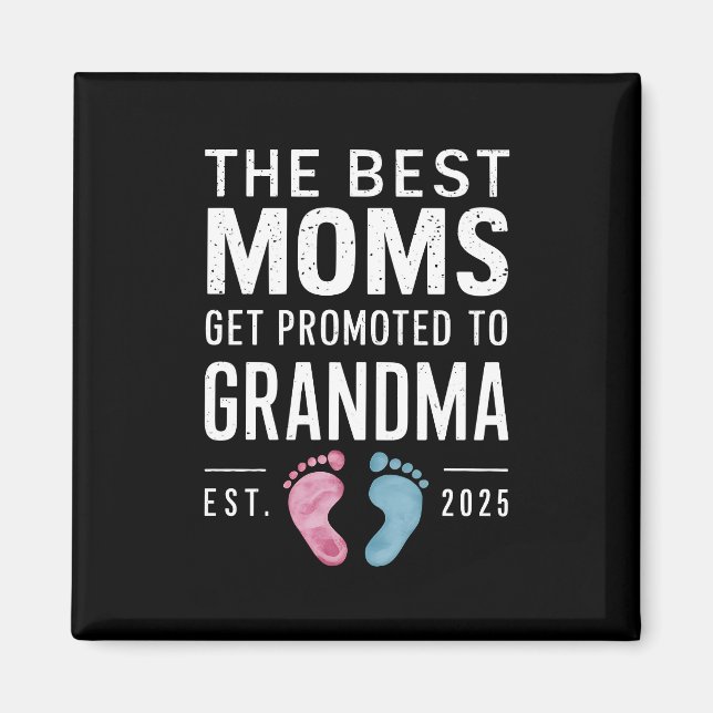 Aimant Les meilleures mamans sont promues grand-mère dès  (Devant)