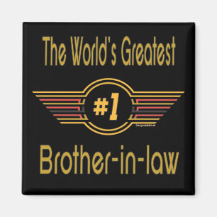 Aimant Les meilleurs cadeaux de beau-frère