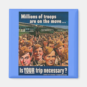 Aimant Les millions de troupes sont sur le mouvement