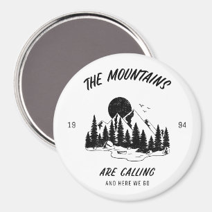 Aimant Les montagnes nous appellent et c'est parti