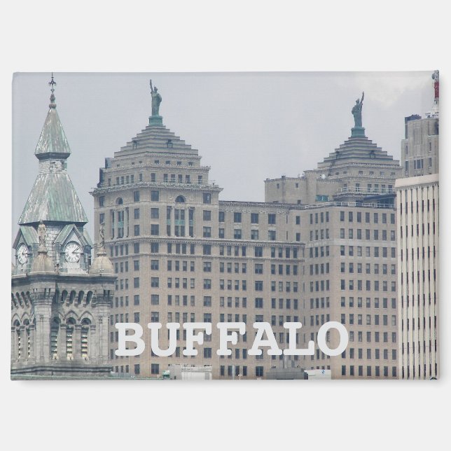 Aimant Les monuments historiques de Buffalo, New York (Recto)