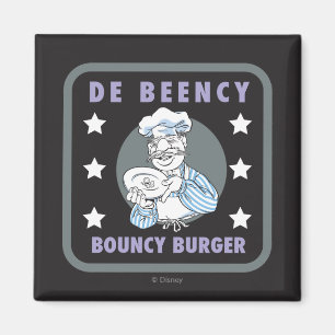Aimant Les Muppets   Logo De Beency Bouncy Burger