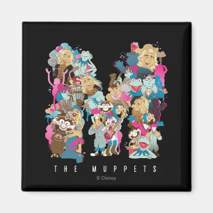 Aimant Les Muppets  Monogramme des Muppets