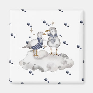 Aimant Les oiseaux de plage