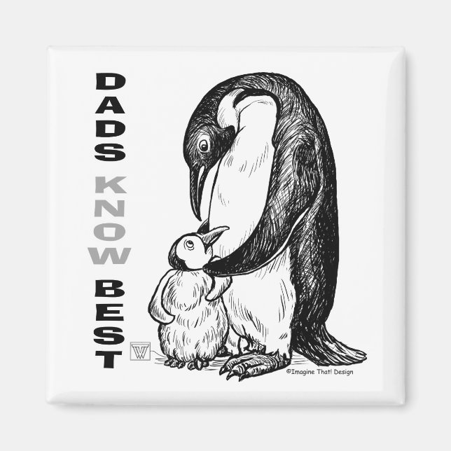 Aimant Les papas connaissent mieux (Devant)