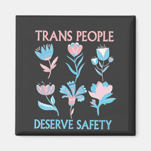 Aimant Les personnes trans méritent la Fierté de sécurité