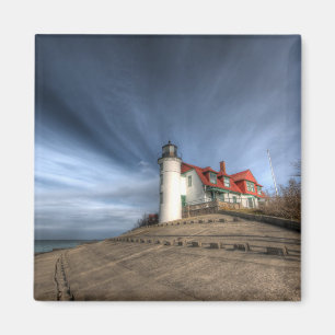 Aimant Les phares Point Betsie Lake Michigan