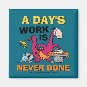 Aimant Les Pierrafeu   Maison de nettoyage Dino