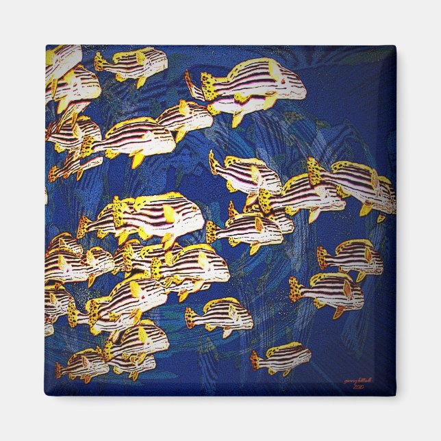 Aimant Les poissons (Devant)