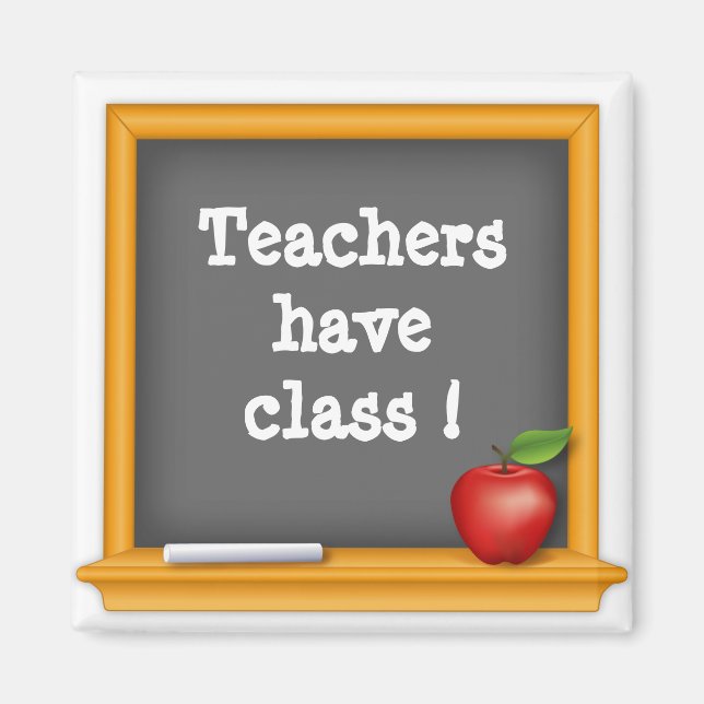 Aimant Les professeurs ont cours ! (Devant)