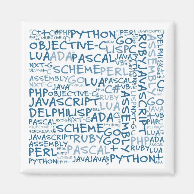 Aimant Les Programmeurs Ont Plusieurs Compétences En Prog (Devant)