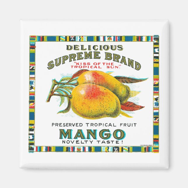 Aimant Les réserves de mangue suprême (Devant)