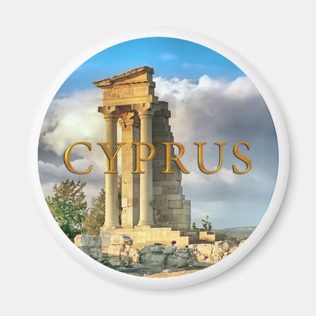 Aimant Les ruines de Chypre (Devant)
