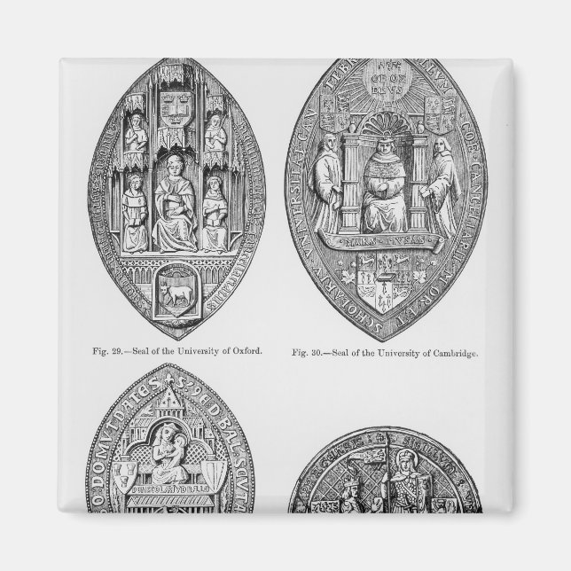 Aimant Les sceaux des universités (Devant)