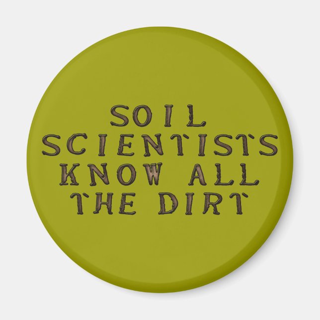 Aimant Les Scientifiques Du Sol Connaissent Tous Les Sali (Devant)