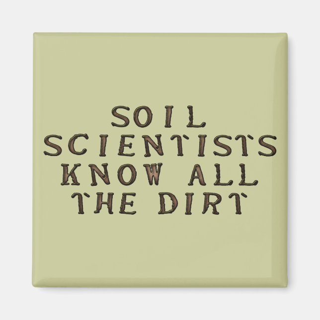 Aimant Les Scientifiques Du Sol Connaissent Tous Les Sali (Devant)