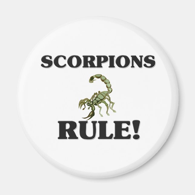 Aimant Les SCORPIONS Régissent ! (Devant)