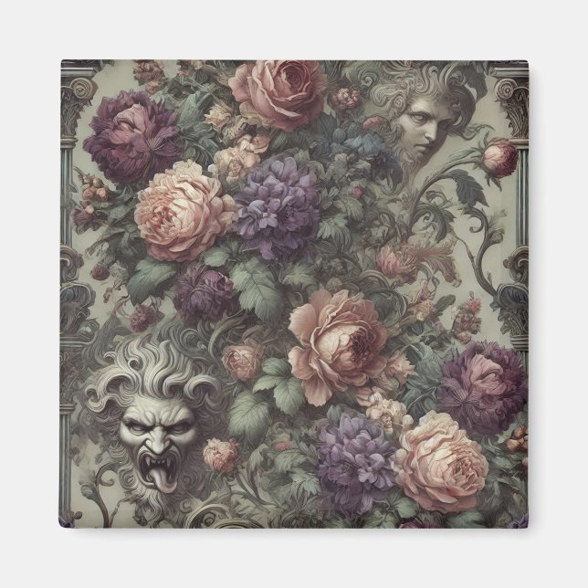 Aimant Les sociétés secrètes fleurissent dans les spirale (Devant)