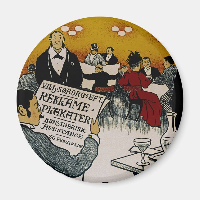 Aimant Les successeurs de Vilhem Soborg (Devant)