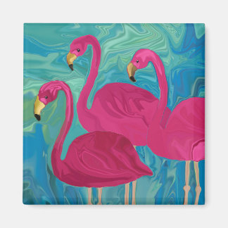 Aimant Les Trois Flamigos