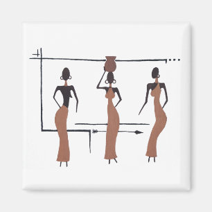 Aimant Les trois soeurs africaines