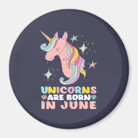 Les Unicornes Sont Nées En Juin Fille Naissance Mi