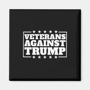Aimant Les vétérans contre les vétérans anti-Trump contre