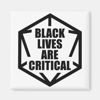 Aimant Les vies noires de BLM sont critiques [B&W]