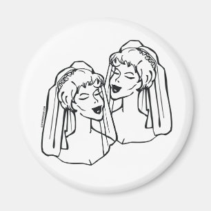 Aimant Lesbiennes mariées Gay mariage Faveurs