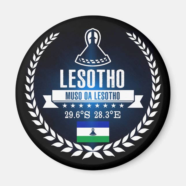 Aimant Lesotho (Devant)