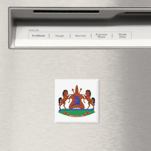 Aimant Lesotho blason armoiries drapeau pays symbole héra