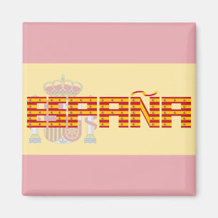 Aimant L'Espagne - drapeau/España - Bandera